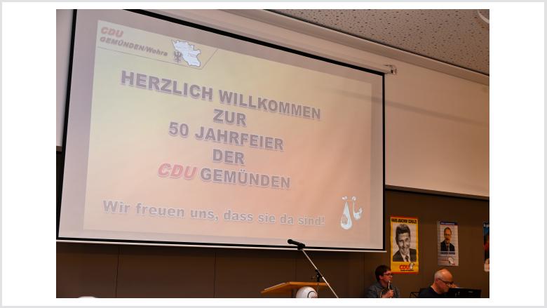 50 Jahre CDU Gemünden