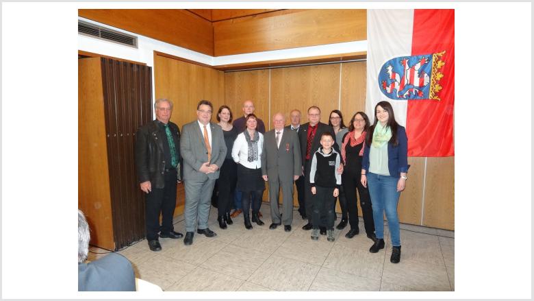 Verleihung des Bundesverdienstkreuzes an Norbert Otto 2017