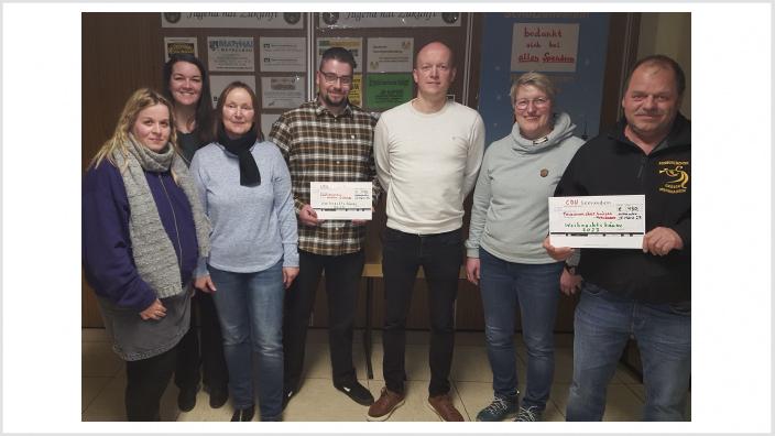 Erlös Weihnachtsbaumsammlung 2023